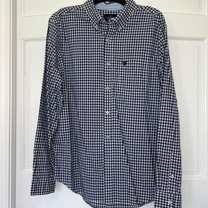 American Eagle Gingham button up